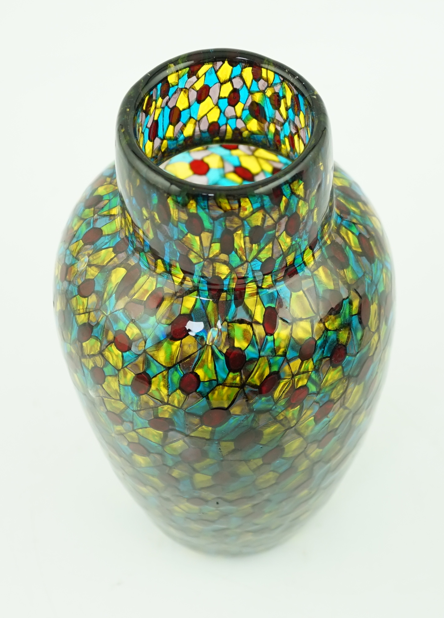 Vittorio Ferro (1932-2012), a Murano glass Murrine vase